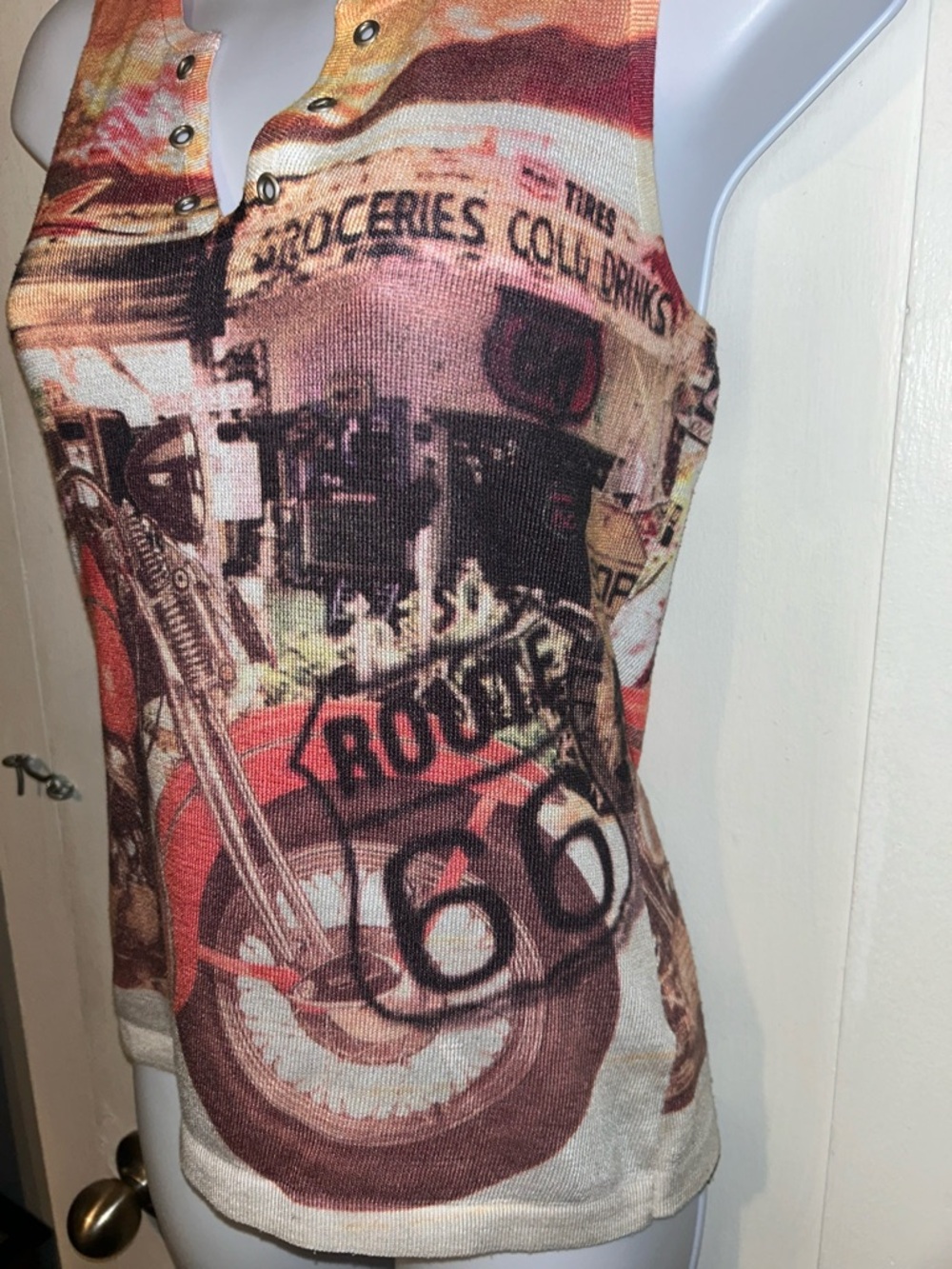 Harley-Davidson Multi-Color Graphic Tank Top